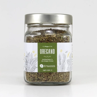 Oregano, 35gr - Glass jar