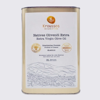 Extra Virgin Olive Oil, 3L - Tin Container
